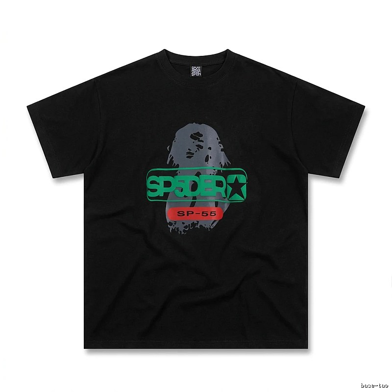 Sp5der Dark Cool Trend Short Sleeve