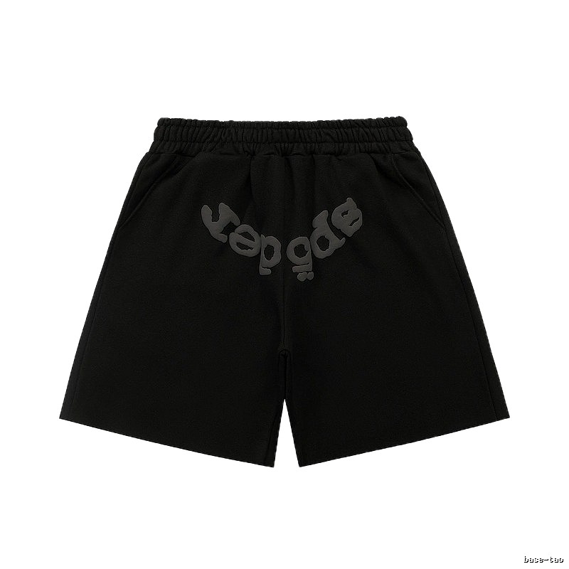 Sp5der letter trendy brand style shorts