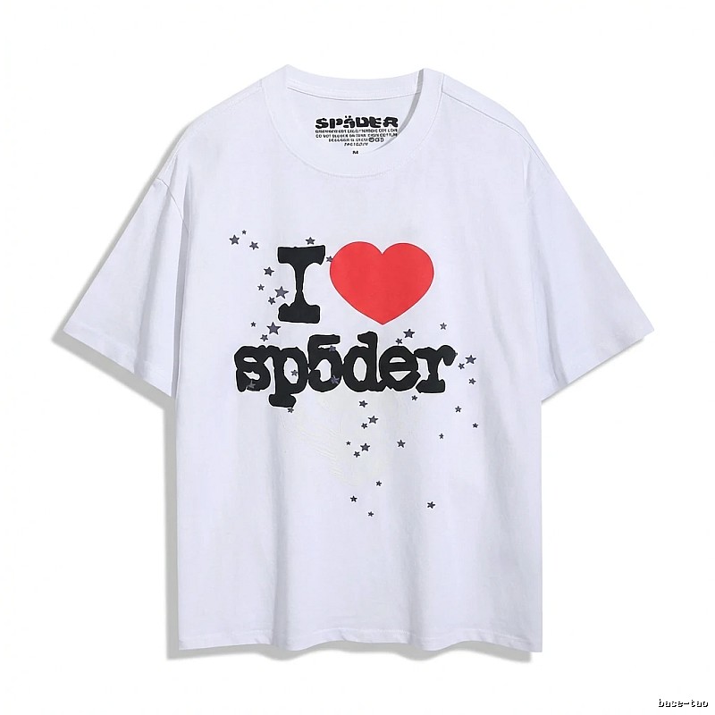Sp5der Love Star Style White T-shirt