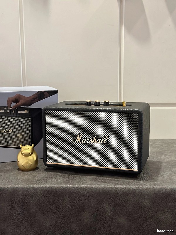 Speaker by Marshall with Cream Marshall Tabletop Speaker