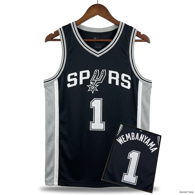 Spurs' Wembanyama-style jersey