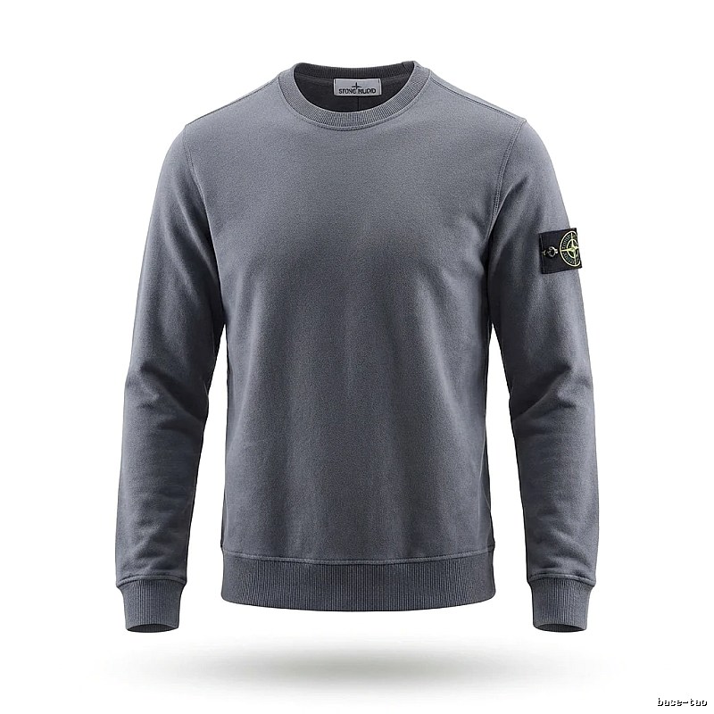 Stone Island basic grey sweatshirt