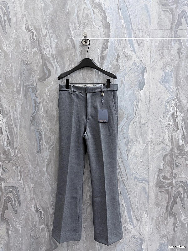Straight Casual Trousers - Cropped Leg And Simple Clean Front Travel Edit