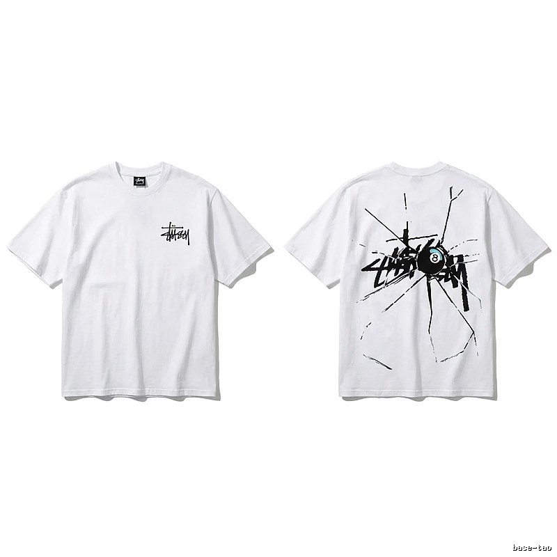 Stussy 8 Ball Style White T-shirt