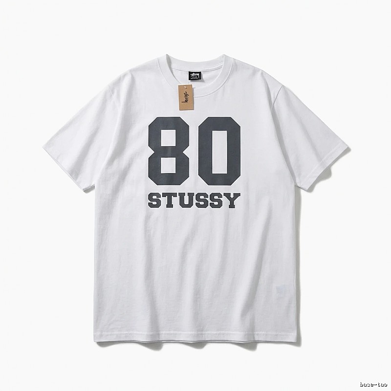 Stussy 80 Series Simple White T-shirt