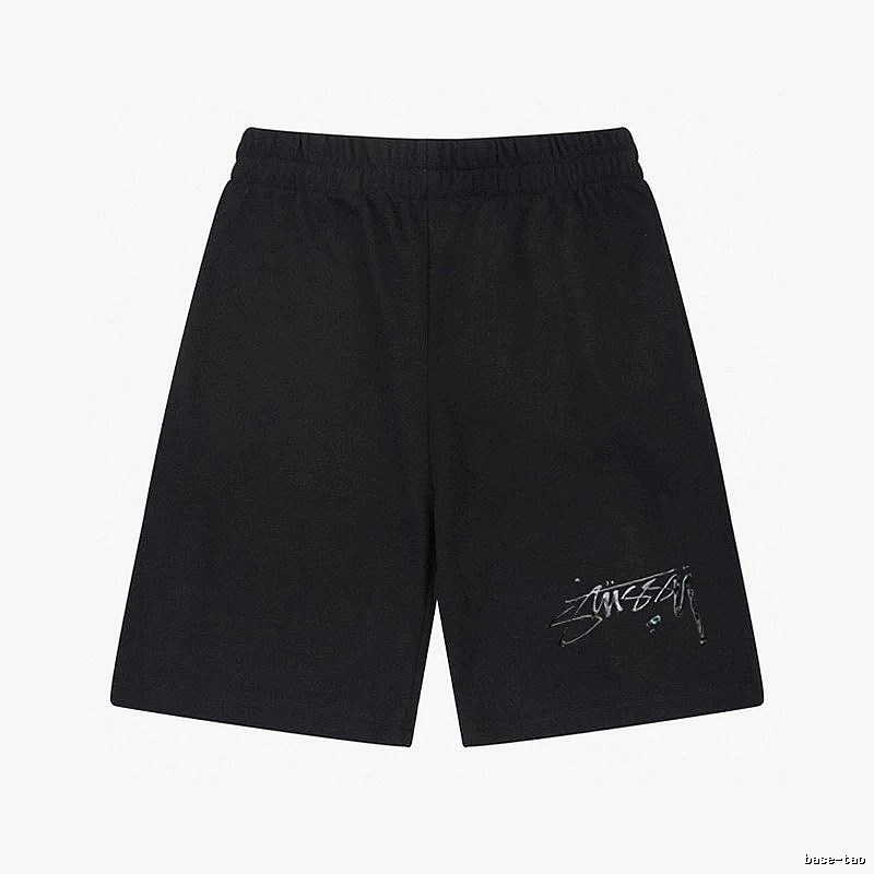 Stussy Basic Style Trendy Black Shorts