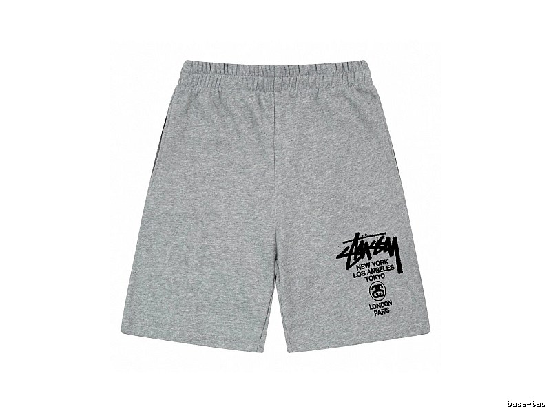 Stussy classic casual gray shorts