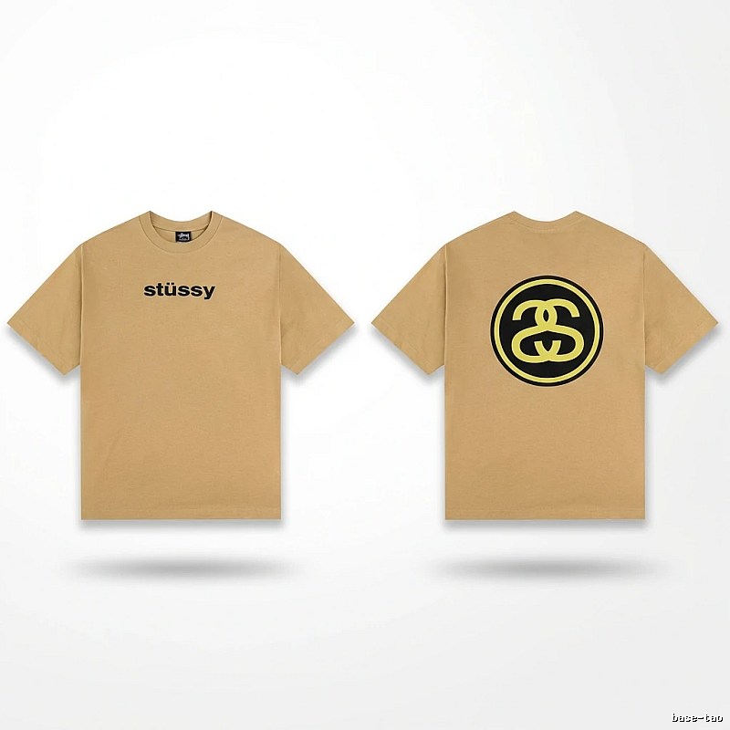 Stussy classic khaki short-sleeve