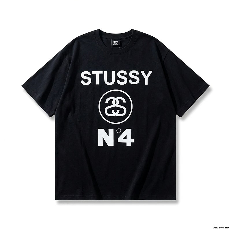 Stussy classic style black T-shirt