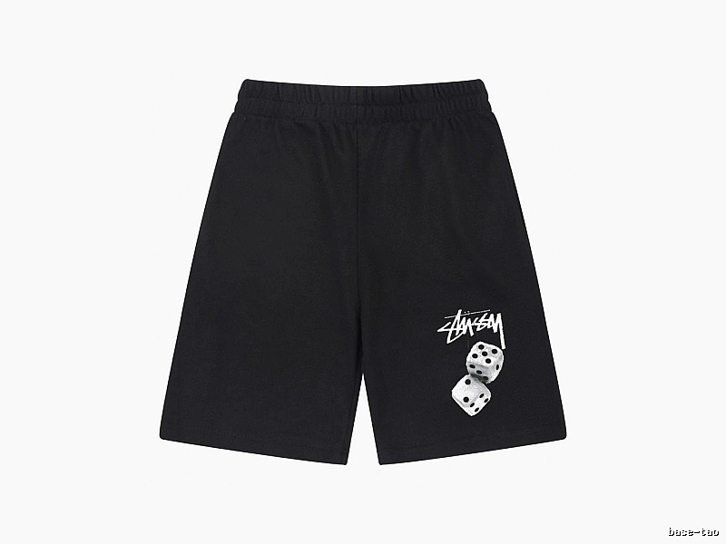 Stussy dice print style shorts