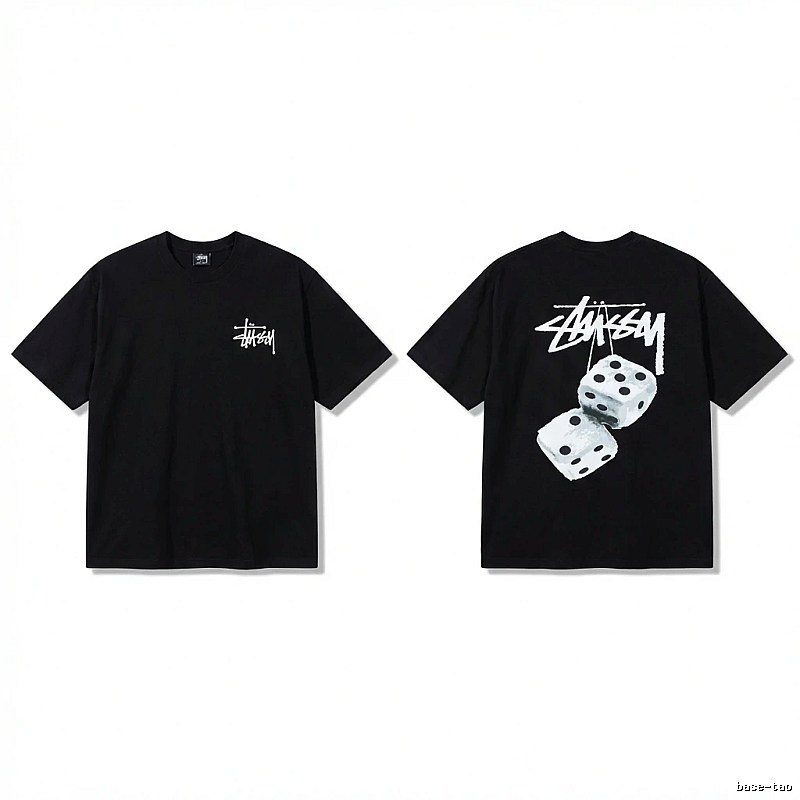 Stussy Dice Style Black T-shirt