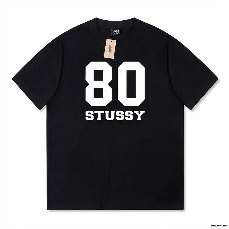 Stussy digital style black T-shirt