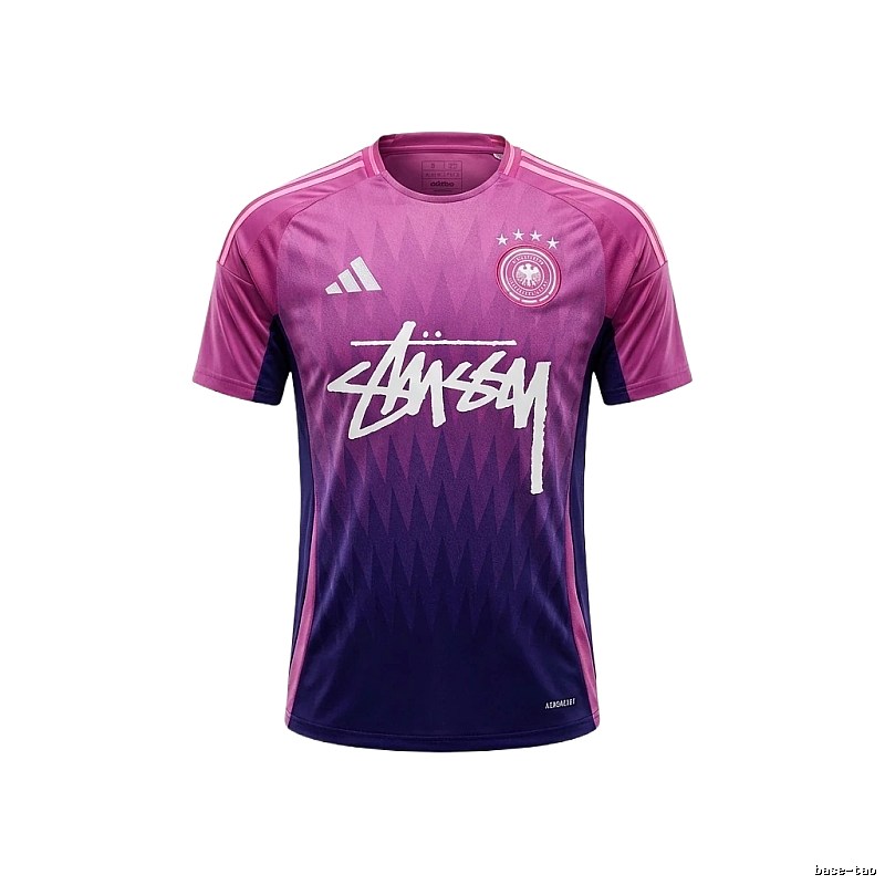 Stussy Gradient Style Pink-Purple T-shirt