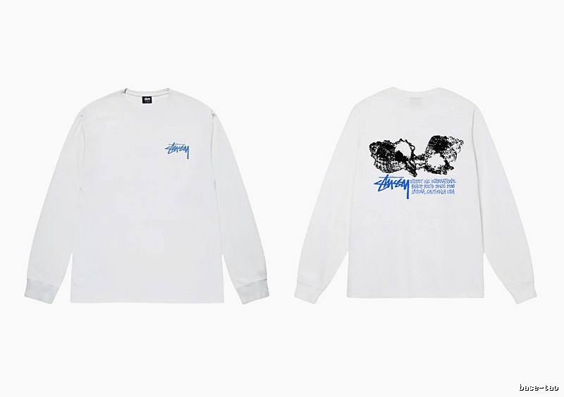 Stussy Graffiti Retro Style White T-shirt