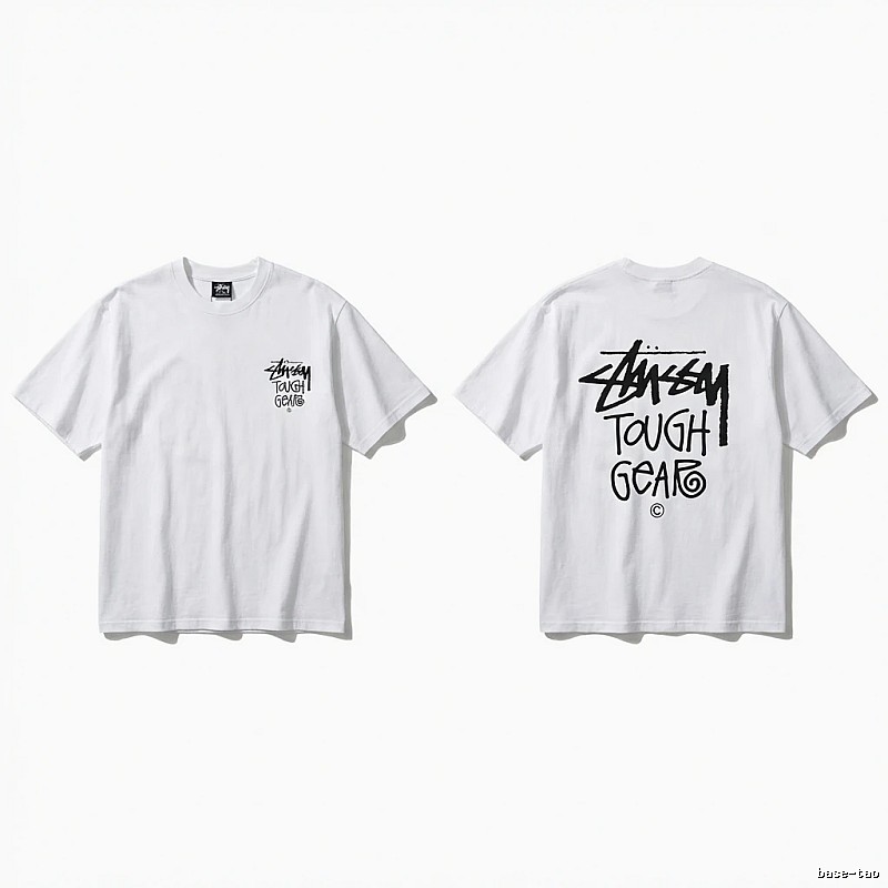 Stussy Graffiti Style White T-shirt