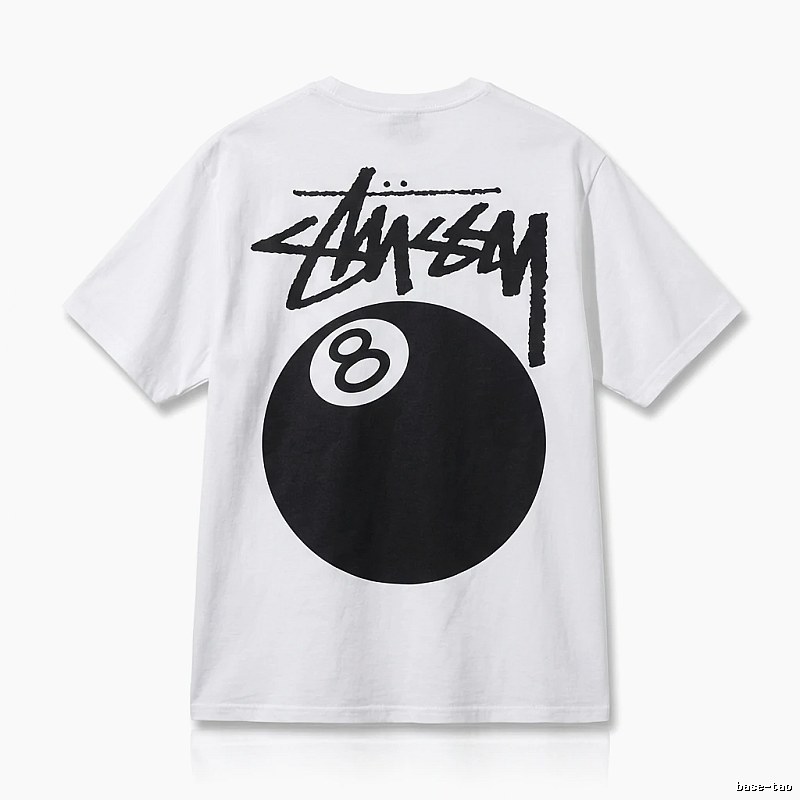 Stussy No.8 Ball White T-shirt