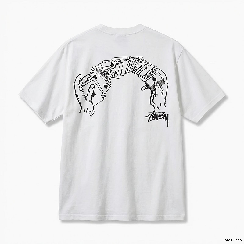 Stussy Poker Print Style T-shirt
