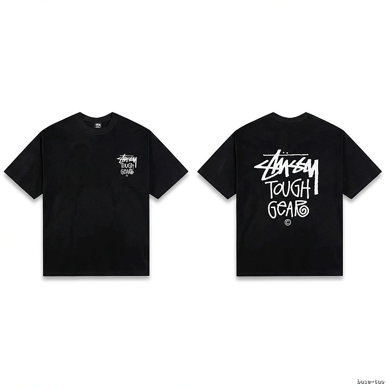 Stussy trendy and cool style black T-shirt
