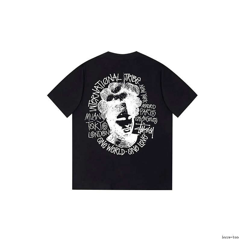 Stussy Weekend Graphic T-shirt Black White Stussy for Seasonal Looks