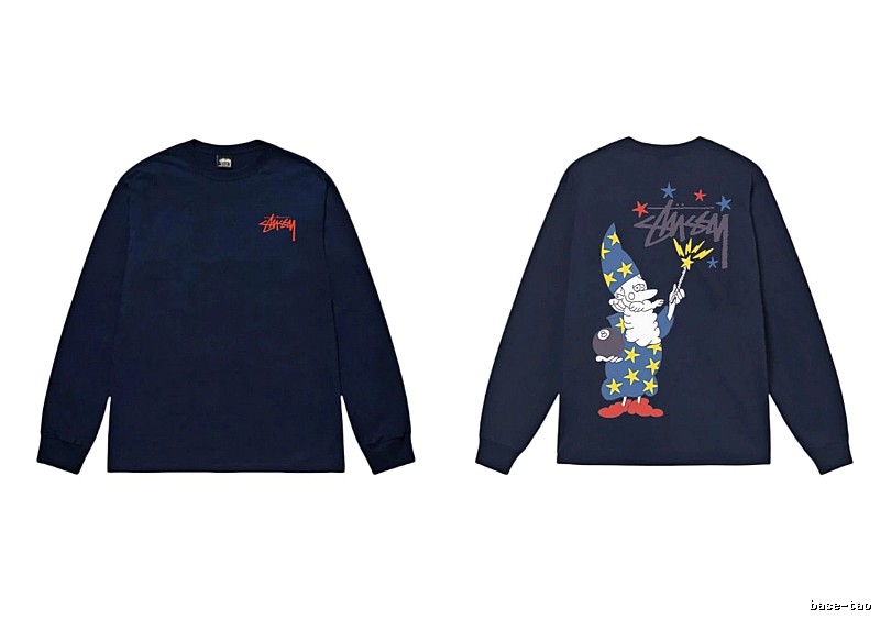 Stussy Wizard Series Dark Style Long-sleeve