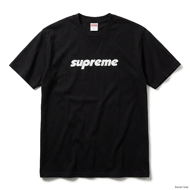 Supreme basic black T-shirt