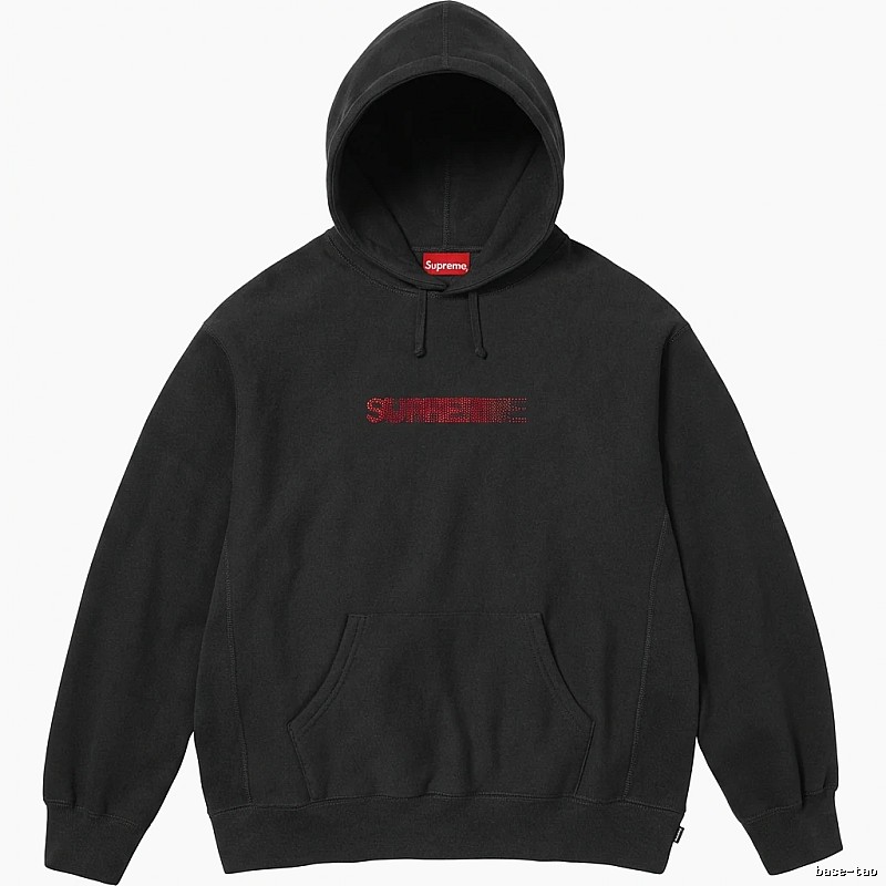 Supreme basic simple black sweatshirt