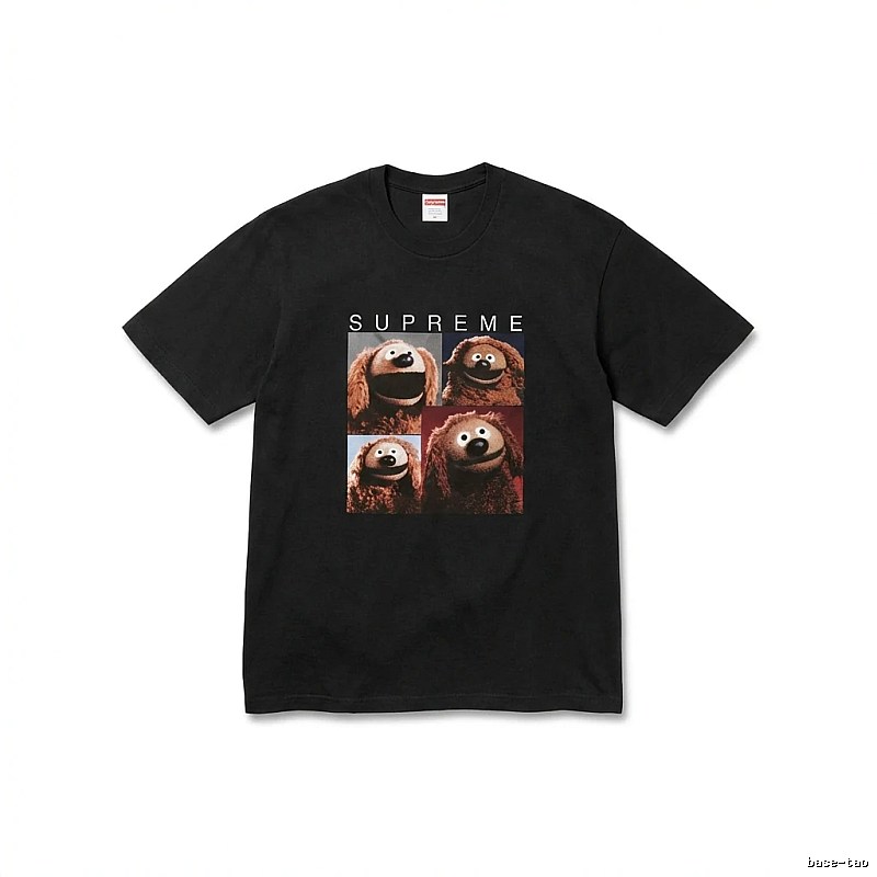 Supreme Cartoon Fun Black T-shirt