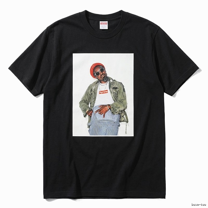 Supreme Portrait Style Black T-shirt