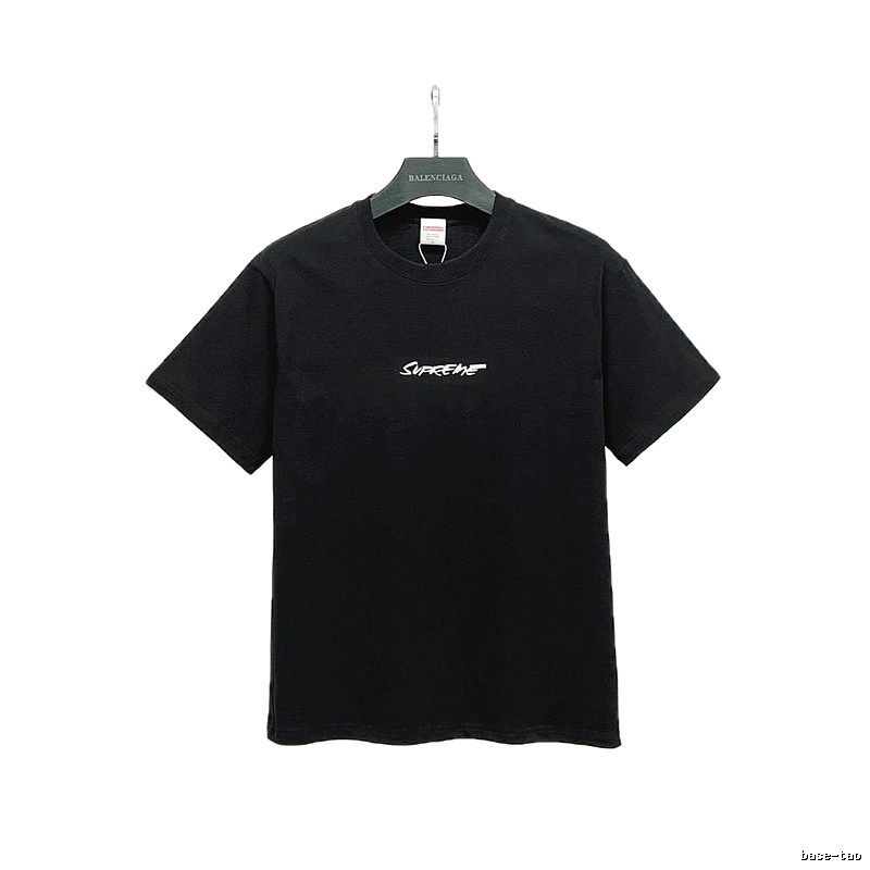 Supreme Printed Street-style Black T-Shirt