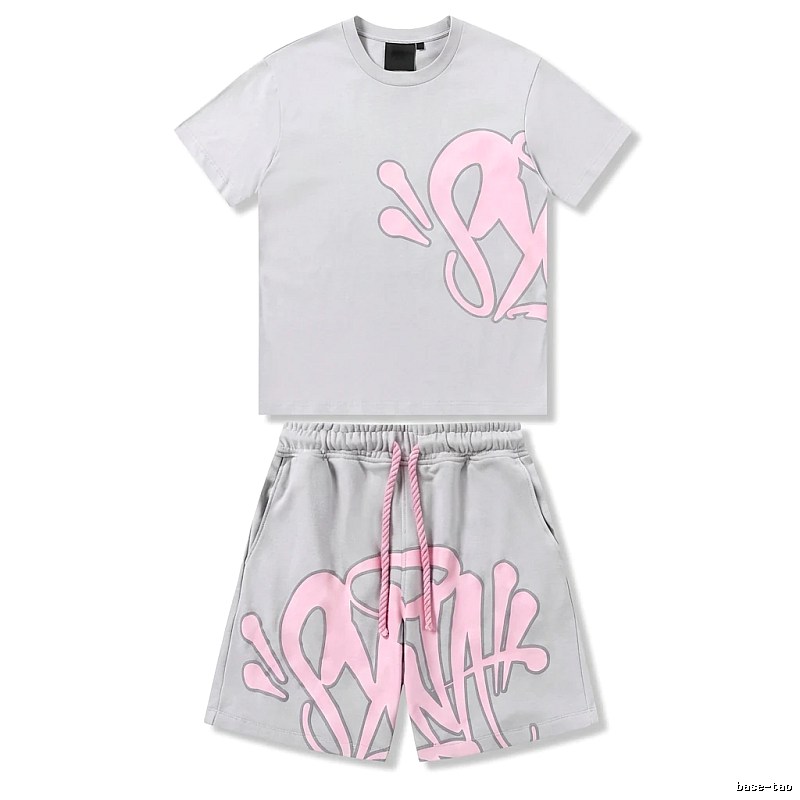 SynaWorld Graffiti Style Gray-Pink Set