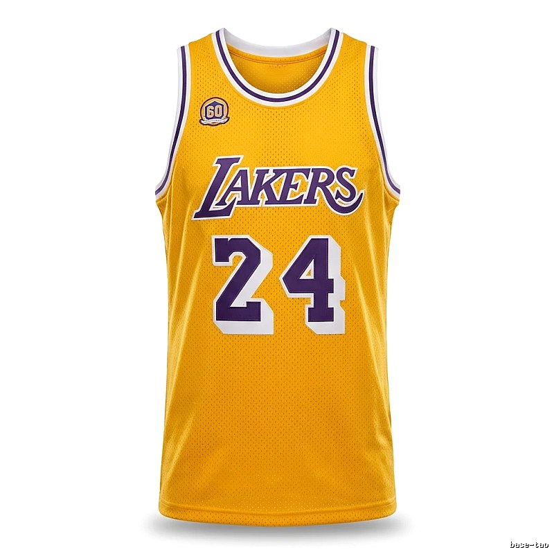 The No. 24 yellow jersey of the Los Angeles Lakers.
