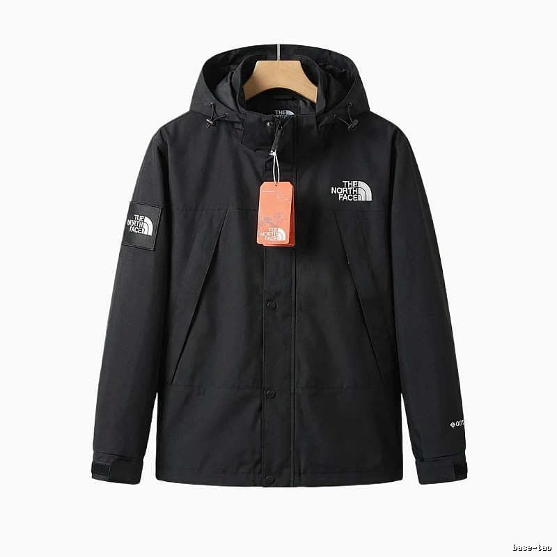 The North Face outdoor-style black coat