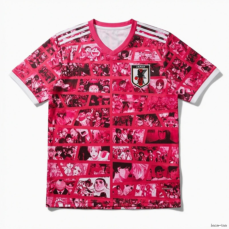 Tokyo Ghoul anime-style red short-sleeve