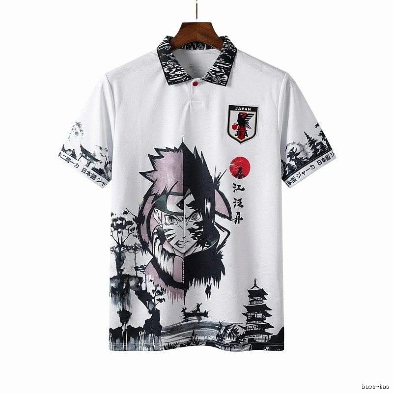 Tokyo Ghoul Wind Print White Short-sleeve