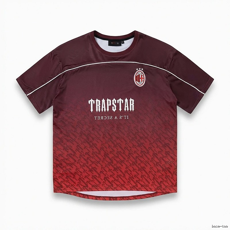Trapstar Gradient Style Burgundy T-shirt