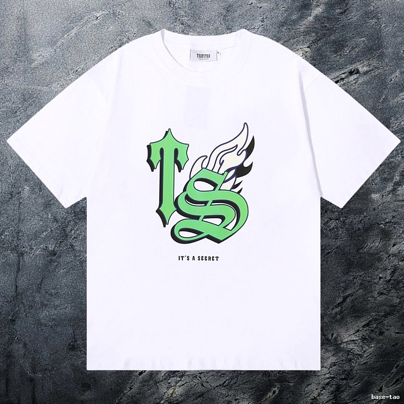 Trapstar Relaxed Keys graphic T-shirt Black White Key with Designer-Inspired Detail