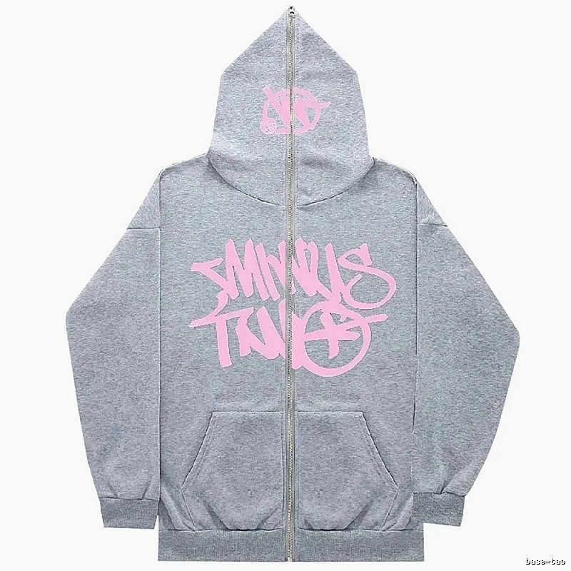 Trapstar Resort Graphic zip hoodie Black Zip Pink with Premium Look