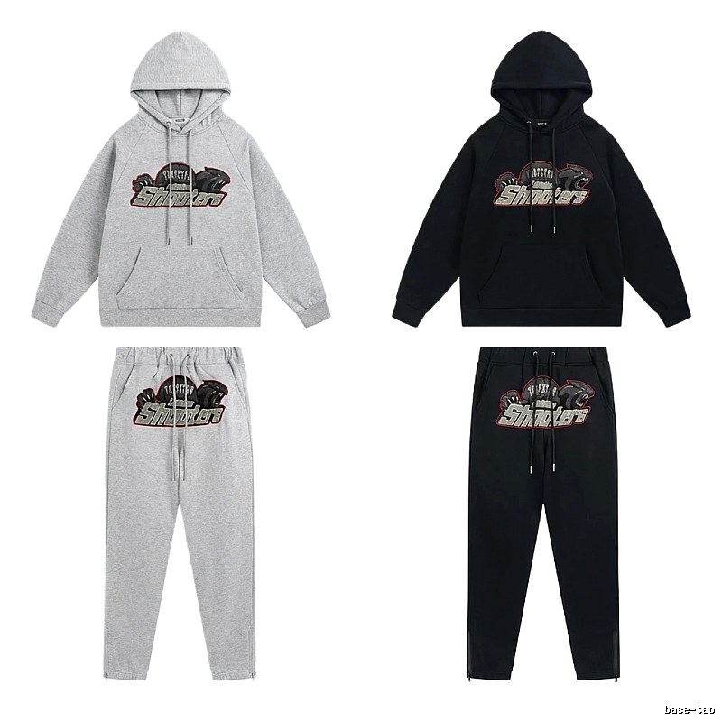 Trapstar sporty grey/black suit set