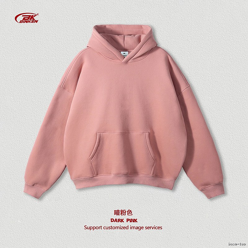 Weekend Pullover hoodie Navy Blank Kangaroo for Seasonal Looks