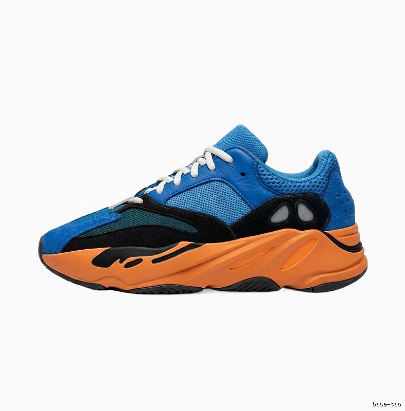 Yeezy 700 Retro Style Orange-Blue Shoes