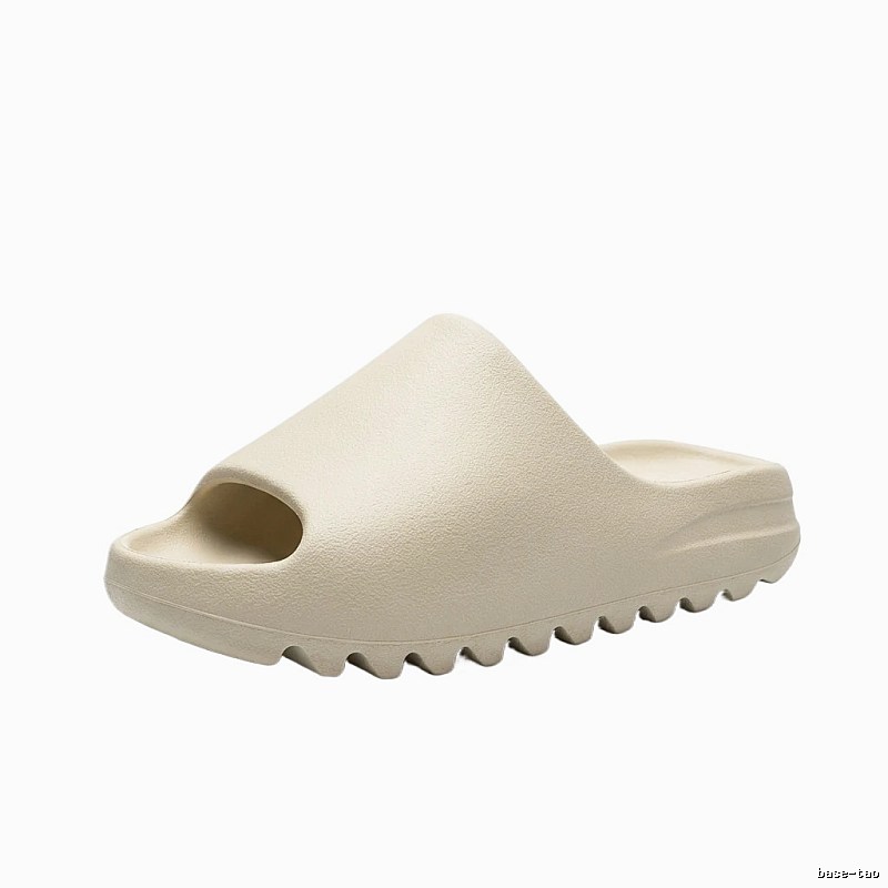 Yeezy matte bone white slippers
