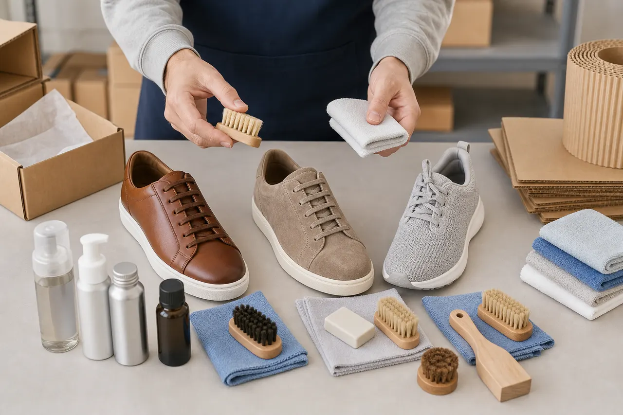 basetao Shoe Care Kit Spreadsheet Guide visual guide for basetao