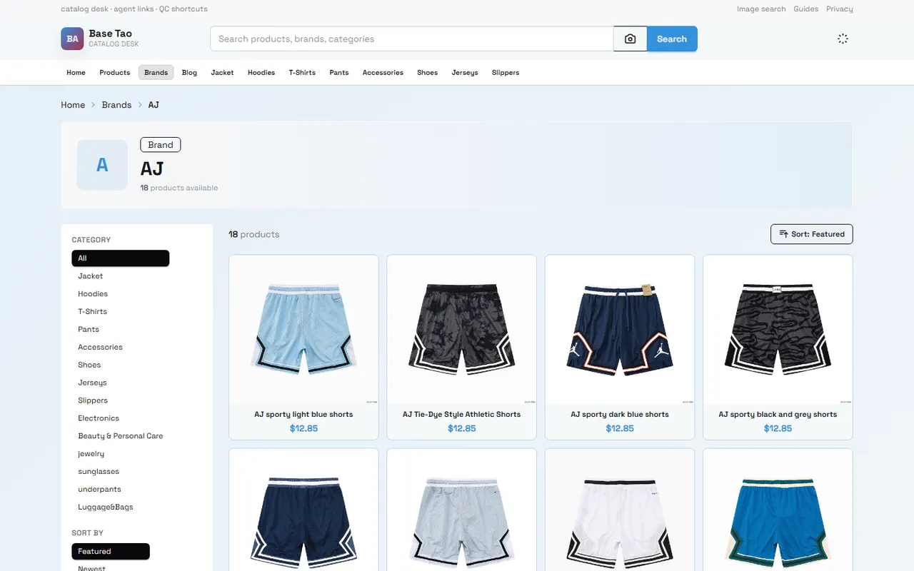 Basetao Running Shoe QC Image Guide visual guide for basetao